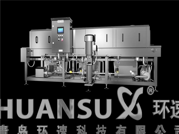 洗箱機，專(zhuān)業(yè)周轉箱清洗機效率高能耗低，周轉箱清洗機