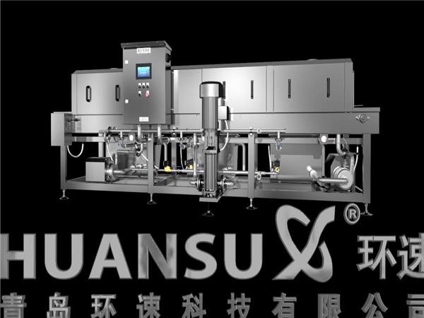 洗箱機，專(zhuān)業(yè)周轉箱清洗機效率高能耗低，周轉箱清洗機