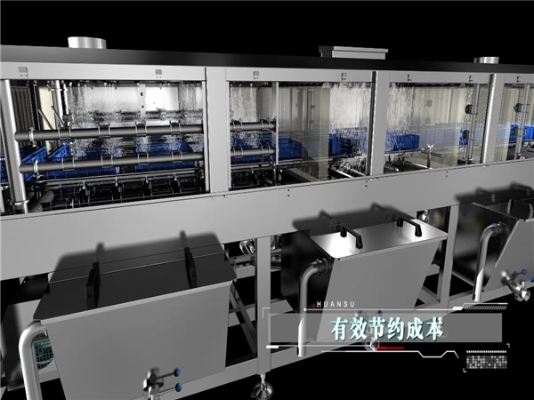 廠(chǎng)家供應新一代周轉箱清洗機，塑料筐，托盤(pán)清洗，洗筐機設備