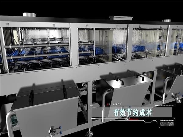廠(chǎng)家供應新一代周轉箱清洗機，塑料筐，托盤(pán)清洗，洗筐機設備