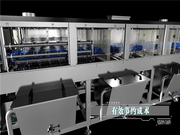 廠(chǎng)家供應新一代周轉箱清洗機，塑料筐，托盤(pán)清洗，洗筐機設備