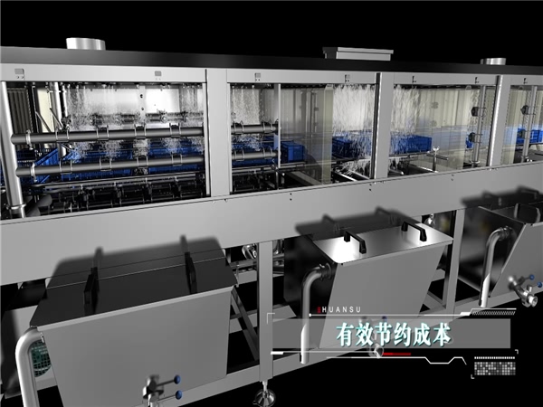 洗筐機，周轉箱清洗機，洗盤(pán)，洗箱機