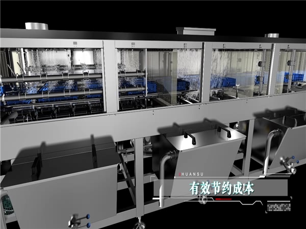 廠(chǎng)家銷(xiāo)售全自動(dòng)周轉箱洗筐機，烘干式清洗機，周轉筐清洗機